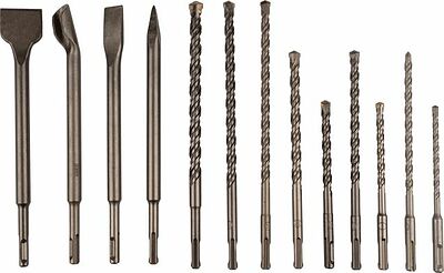 Kranz KR-91-0409 Набор буров и долот SDS PLUS, 13 предметов KRANZ