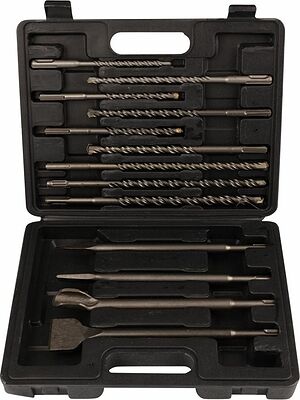 Kranz KR-91-0409 Набор буров и долот SDS PLUS, 13 предметов KRANZ