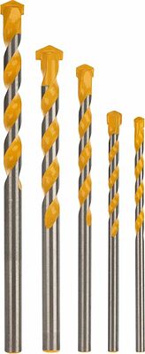 Kranz KR-91-0411 Набор сверл по бетону 4-5-6-8-10мм, пластиковый кейс KRANZ