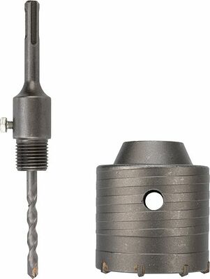 Kranz KR-91-0413 Коронка по бетону в сборе М22х65мм SDS PLUS KRANZ