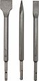 Kranz KR-91-0430 Набор зубил для перфоратора SDS PLUS, 3 предмета KRANZ Kranz KR-91-0430 Набор зубил для перфоратора SDS PLUS, 3 предмета KRANZ