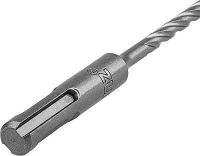 Kranz KR-91-0451 Бур по бетону SUPER 5x160мм, профессиональный, цельная крестовая пластина, SDS PLUS KRANZ