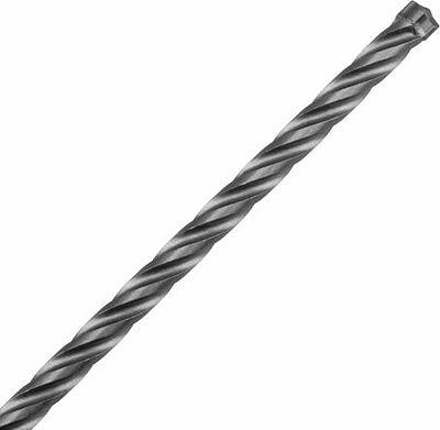 Kranz KR-91-0454 Бур по бетону SUPER 6x210мм, профессиональный, цельная крестовая пластина, SDS PLUS KRANZ