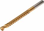 Kranz KR-91-0583 Сверло-фреза по металлу 6мм, HSS, ТИТАН, цилиндрический хвостовик (1 шт/уп) KRANZ