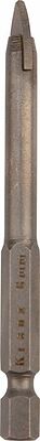 Kranz KR-91-0643 Сверло по стеклу и керамике 8 мм, 2 грани, шестигранный хвостовик Kranz