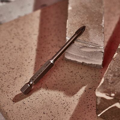 Kranz KR-91-0648 Сверло по стеклу и керамике 5 мм, 4 грани, шестигранный хвостовик Kranz