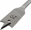 Kranz KR-91-0680 Сверло перовое по дереву 55х152 мм (шестигранный хвостовик) Kranz