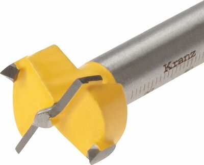 Kranz KR-91-0787 Сверло Форстнера по дереву, 20мм, цилиндрический хвостовик KRANZ