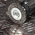 Kranz KR-91-1244 Щетка дисковая для дрели, витая стальная проволока, 50мм KRANZ