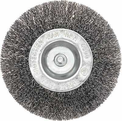 Kranz KR-91-1246 Щетка дисковая для дрели, витая стальная проволока, 100мм KRANZ