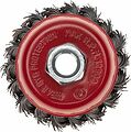 Kranz KR-91-1251 Щетка чашечная для УШМ, крученая стальная проволока, 75мм, М14 KRANZ Kranz KR-91-1251 Щетка чашечная для УШМ, крученая стальная проволока, 75мм, М14 KRANZ