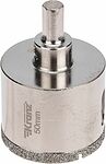 Kranz KR-92-0014 Коронка алмазная 50мм по керамограниту с центровочным сверлом KRANZ