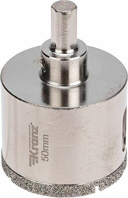Kranz KR-92-0014 Коронка алмазная 50мм по керамограниту с центровочным сверлом KRANZ