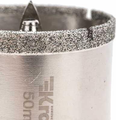Kranz KR-92-0014 Коронка алмазная 50мм по керамограниту с центровочным сверлом KRANZ