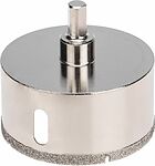 Kranz KR-92-0020 Коронка алмазная 80мм по керамограниту с центровочным сверлом KRANZ