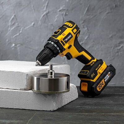 Kranz KR-92-0021 Коронка алмазная 100мм по керамограниту с центровочным сверлом KRANZ