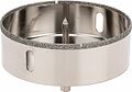 Kranz KR-92-0023 Коронка алмазная 120мм по керамограниту с центровочным сверлом KRANZ