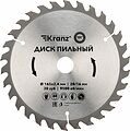 Kranz KR-92-0106 Диск пильный 165 мм х 30 зуб х 20/16 мм Kranz