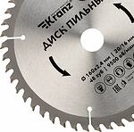 Kranz KR-92-0108 Диск пильный 160 мм х 48 зуб х 20/16 мм KRANZ