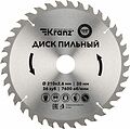 Kranz KR-92-0121 Диск пильный 210 мм х 36 зуб х 30 мм KRANZ