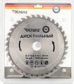 Kranz KR-92-0121 Диск пильный 210 мм х 36 зуб х 30 мм KRANZ