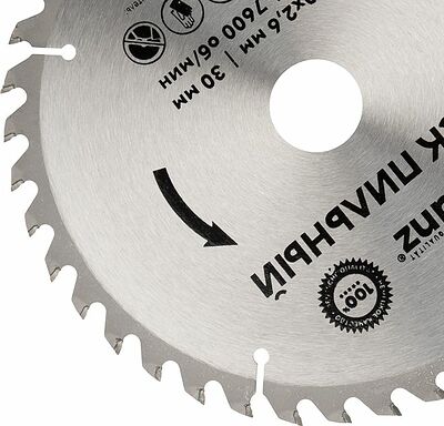 Kranz KR-92-0122 Диск пильный 210 мм х 40 зуб х 30 мм KRANZ
