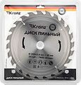 Kranz KR-92-0126 Диск пильный 250 мм х 24 зуб х 30 мм KRANZ
