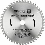Kranz KR-92-0133 Диск пильный 300 мм х 48 зуб х 32/30 мм KRANZ
