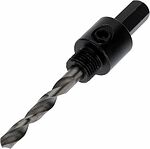 Kranz KR-92-0203 Хвостовик шестигранный для коронок Bimetal 14-30мм KRANZ