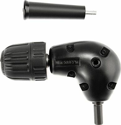 Kranz KR-92-0506 Насадка для углового сверления для дрели, 90 градусов, шестигранный хвостовик KRANZ