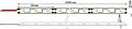 LAMPER 141-332 LED лента 5м открытая, 8 мм, IP23, SMD 2835, 60 LED/m, 12 V, цвет свечения желтый LAMPER