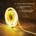 LAMPER 141-396 Лента светодиодная 12В, SMD2835, 9,6Вт/м, 120 LED/м, 3000K, 8мм, 5м, IP20 LAMPER