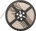 LAMPER 141-492 Лента светодиодная 12В, SMD5050, 14,4Вт/м, 60 LED/м, желтый, 10мм, 5м, IP65 LAMPER