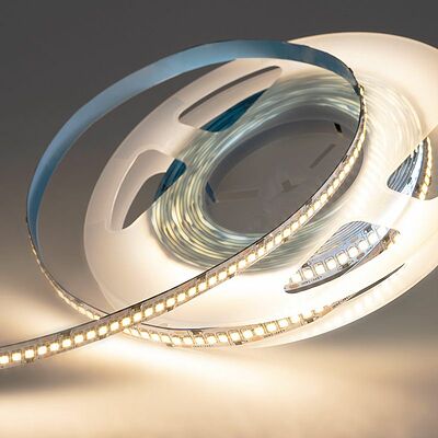 LAMPER 141-622 Лента светодиодная 24В, SMD2835, 19,2Вт/м, 240 LED/м, 3000К, 15мм, 5м, IP20 LAMPER