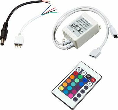 LAMPER 143-101-3 LED RGB контроллер инфракрасный (IR) 12 V/6 A инфракрасный (IR) LAMPER