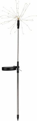 LAMPER 602-1009 Светильник грунтовый Одуванчик большой 3000К, со встроенным аккумулятором, солнечной панелью, датчиком освещенности LAMPER