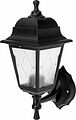 LAMPER 602-307 Светильник садово-парковый НБУ 04-60-001 У1 quot;Леда quot;, настенный, черный, пластик (рельеф ромб), четырехгранный, под лампу Е27 LAMPER LAMPER 602-307 Светильник садово-парковый НБУ 04-60-001 У1 quot;Леда quot;, настенный, черный, пластик (рельеф ромб), четырехгранный, под лампу Е27 LAMPER