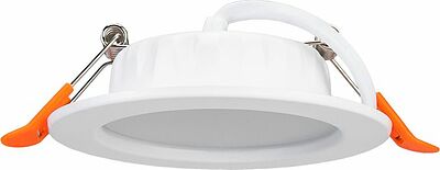 LAMPER 606-1005 Панель светодиодная встраиваемая круглая 6Вт 230В 6500К 420Лм 95мм белая IP20 LAMPER