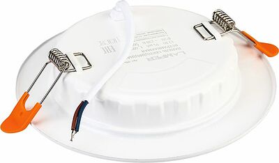 LAMPER 606-1009 Панель светодиодная встраиваемая круглая 12Вт 230В 6500К 960Лм 145мм белая IP20 LAMPER
