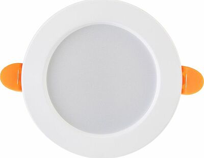 LAMPER 606-1012 Панель светодиодная встраиваемая круглая 24Вт 230В 4000К 1920Лм 220мм белая IP20 LAMPER