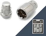 LS Гайка секрет. M12x1,25 (32) конус, закрытая, 4+1 ключ, CH (КИТАЙ) H-20605 LS S043771