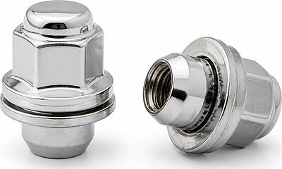 LS Slik CHJN-231 гайка M14×1,5, 46,5 мм, CH22, плоская прессшайба, хром