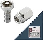 LS Болт секретный M12x1,5 (36/23) конус CH 4+1 ключ, штамп (КИТАЙ) JN-615 К2-236906