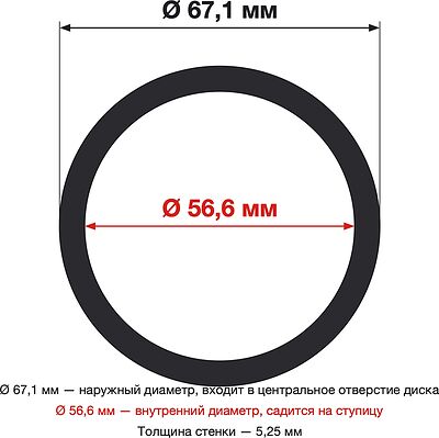 LS LS 67,1-56,6 пластиковое OGS070536