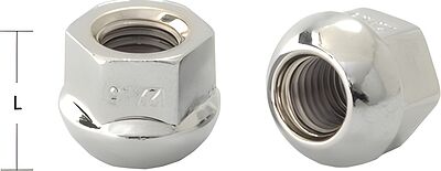 LS Гайка M12x1,5 (20) hex19 сфера R12, открытая CH (КИТАЙ) 221S OGS153535