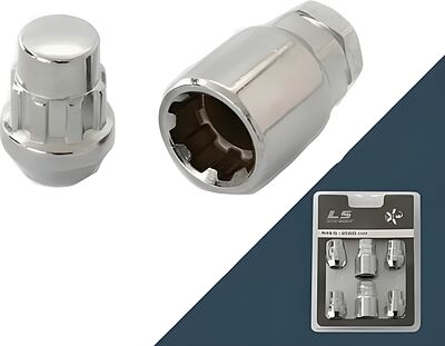 LS Гайка секретная M14x1,5 (32) конус, закрытая CH 4+2 ключа (КИТАЙ) VR 20905SP OGS154059