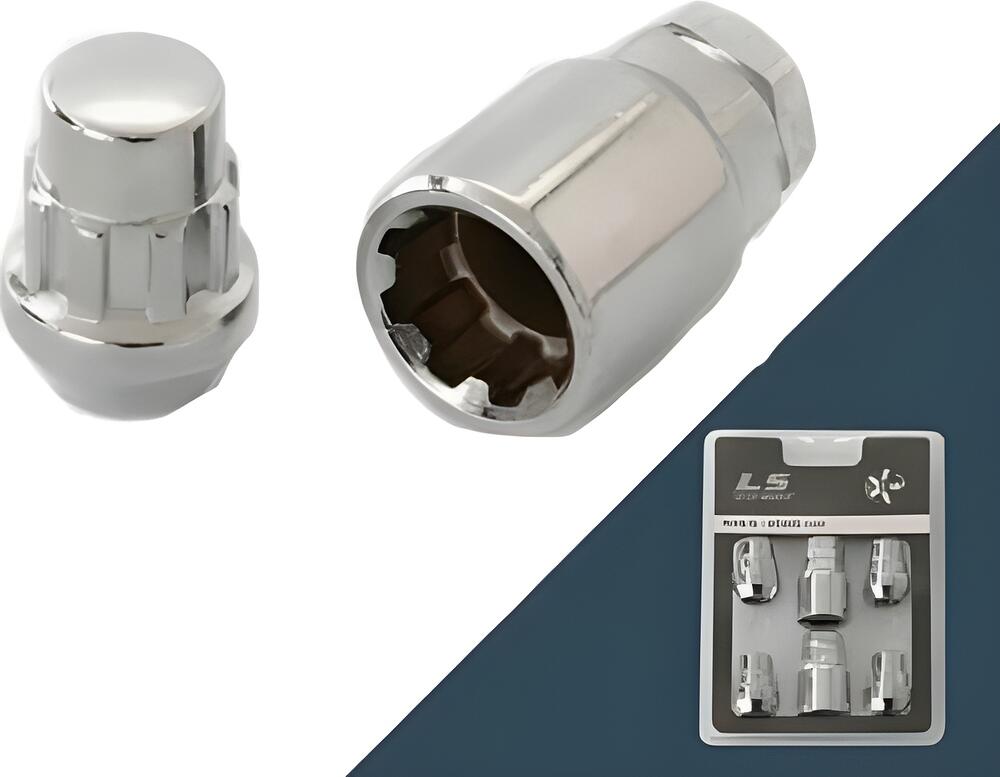 LS Гайка секретная M14x1,5 (32) конус, закрытая CH 4+2 ключа (КИТАЙ) VR 20905SP OGS154059