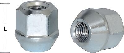 LS Гайка M12x1,5 (25) hex19 открытая, конус D28 OGS157777
