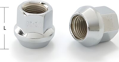 LS Гайка M12x1,5 (17) hex19 конус, открытая CH H-1107S OGS164912