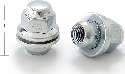 Китай Гайка M12x1,5 (35) hex21 пш, закрытая цинк (КИТАЙ) JN-228SP OGS165005